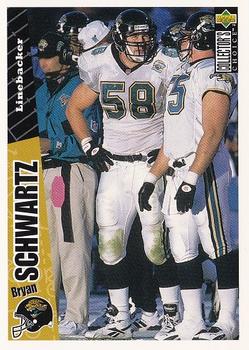 Bryan Schwartz Jacksonville Jaguars 1996 Upper Deck Collector's Choice NFL #92